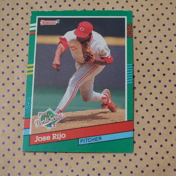 Jose Rijo #742 Baseball Card - Picture 1 of 2